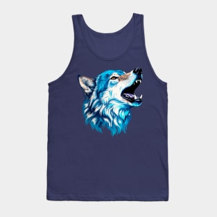 Sky wolf Tank Top